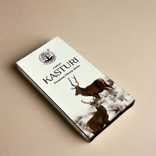 Forest Fragrance KASTURI Premium Dhoop Sticks (25 Sticks)