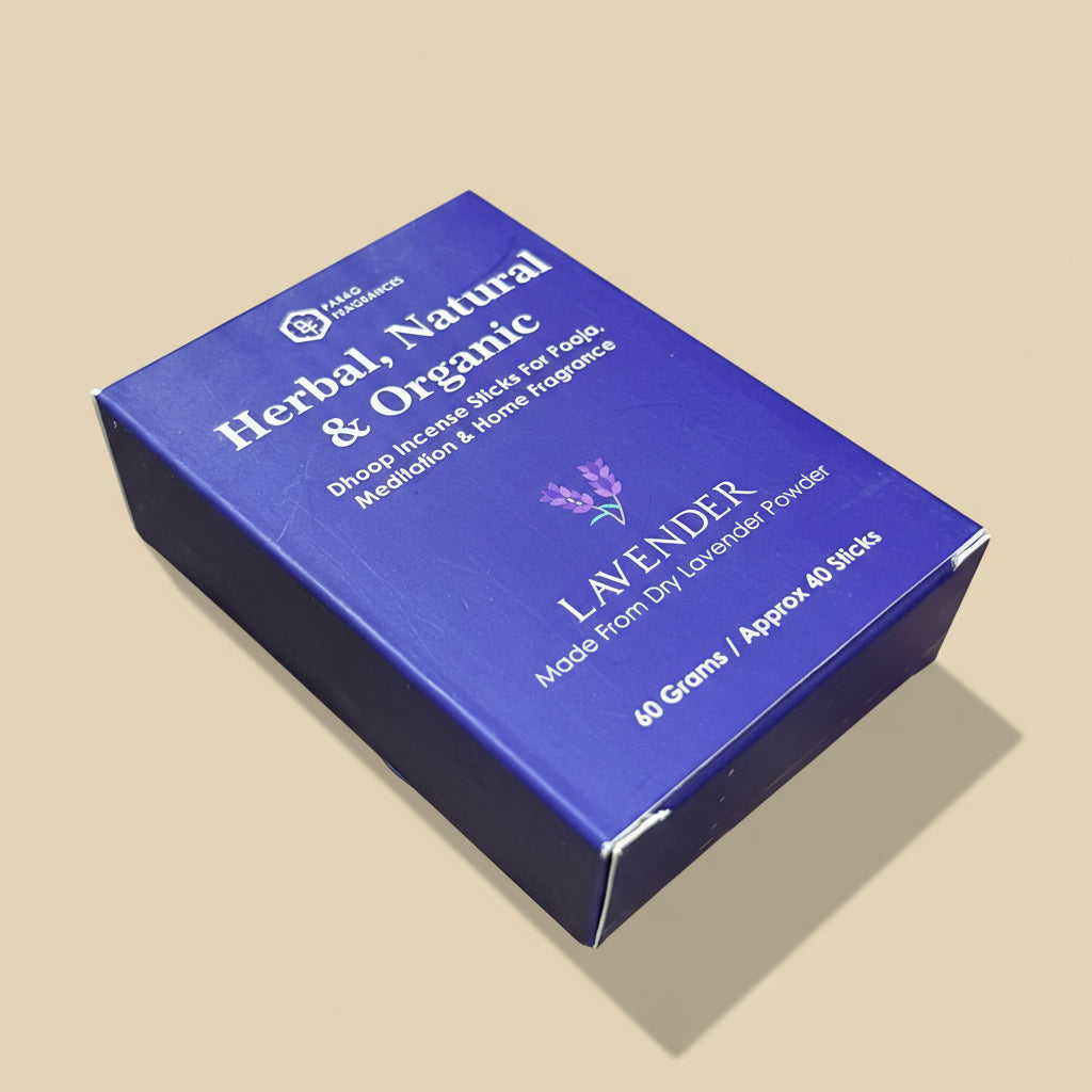 Parag fragrances LAVENDER Dry Dhoop Sticks (60gm)