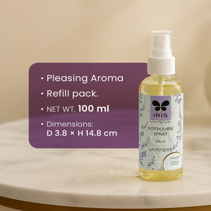 Iris Fragrances LAVENDER Potpourri Spray Oils (100ml)