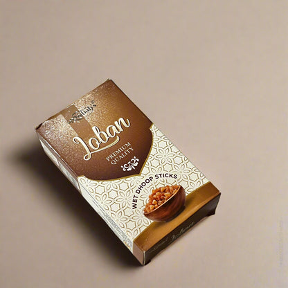Misbah's LOBAN Premium DhoopSticks Wet Dhoop (10 sticks)