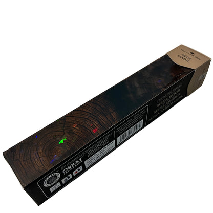 Orkay Fragrances MEGA SANDAL high Premium Incense  Sticks (10 sticks)