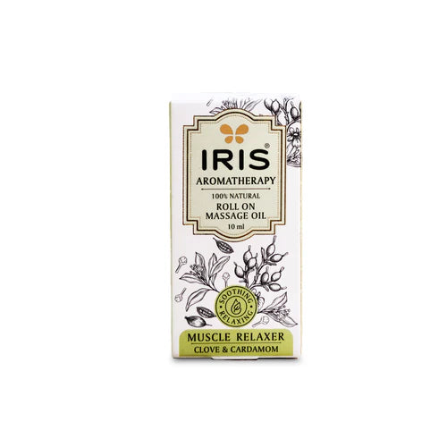 Iris MUSCLE RELAX Roll On Massage Oil (10ml)