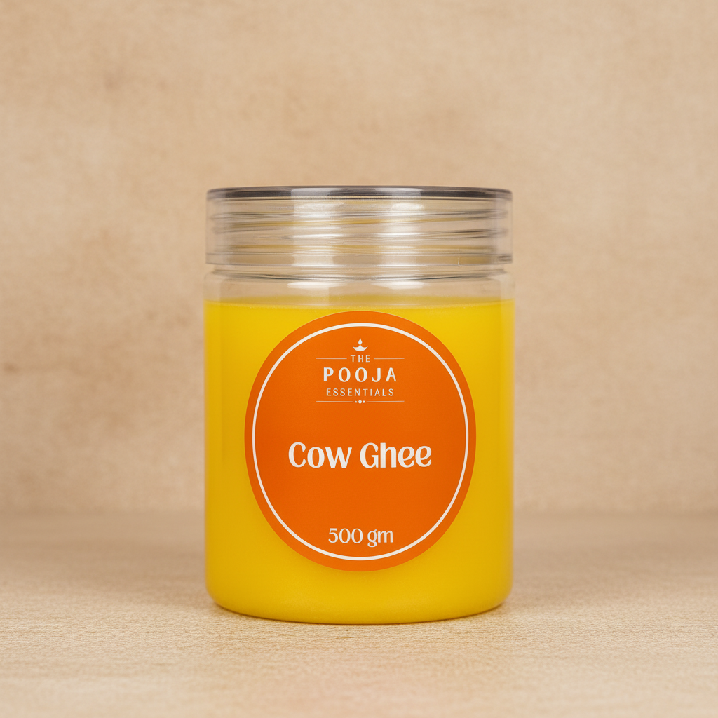 The Pooja Essentials Cow Ghee (500 grams)