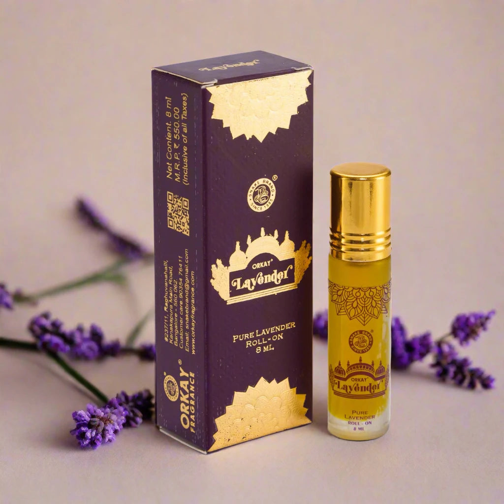Orkay Fragrance Pure Lavender Roll On
