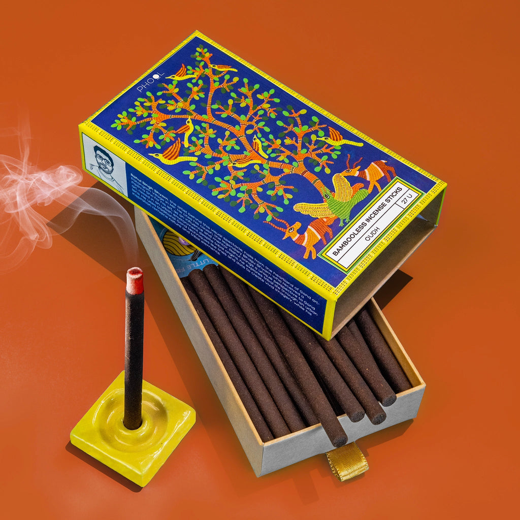Phool OUDH Bambooless Incense Sticks (27 sticks)