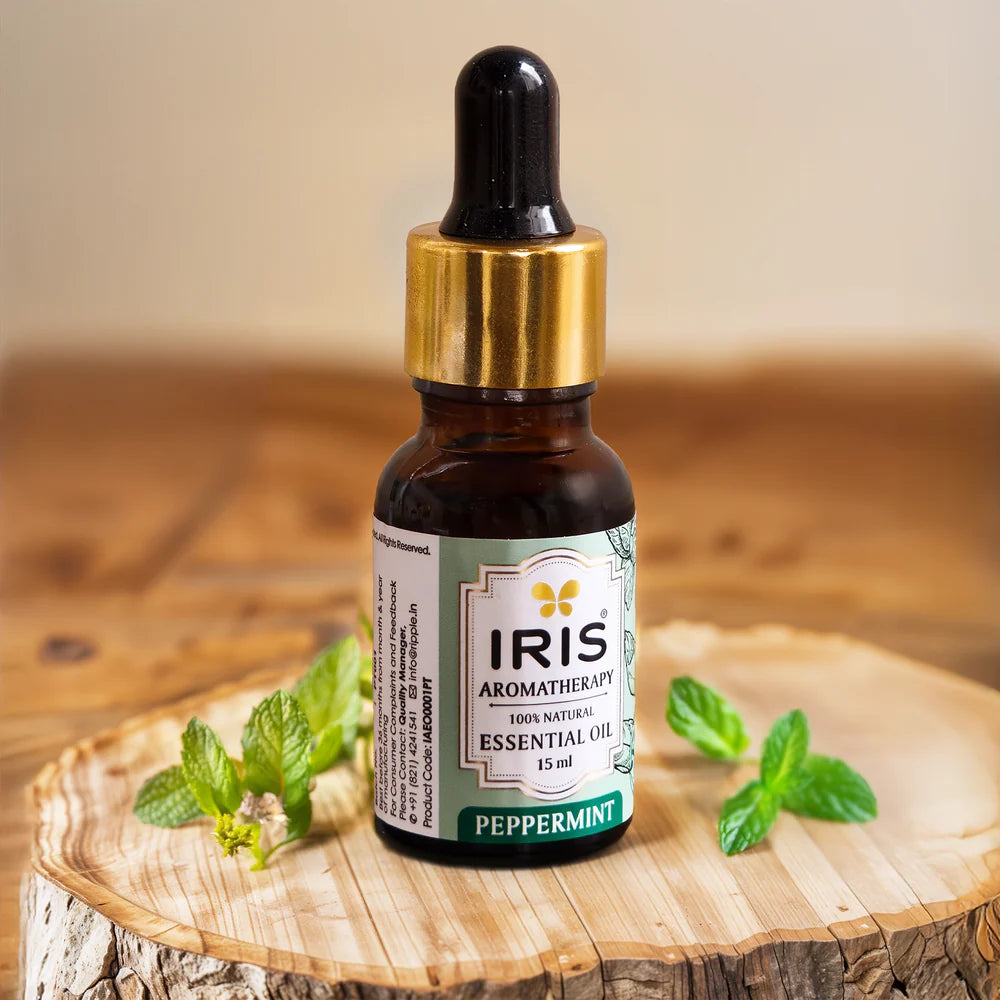 Iris Aromatherapy PEPPERMINT Essential oil (15ml)