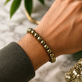 Pyrite Bracelet( polished) - Certified