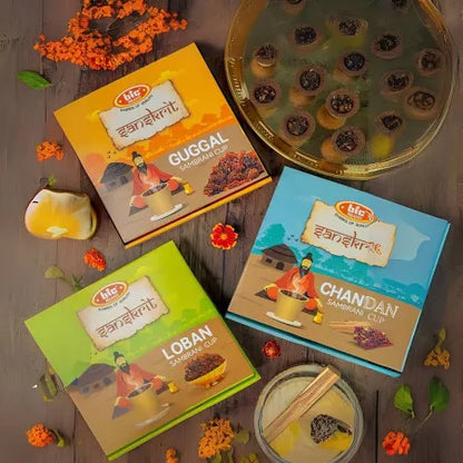 BIC GUGGAL Sambrani Cup (12 Cups)