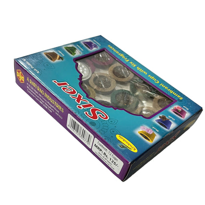 Krishnakala SIXER Sambrani Cups (12 Cups)