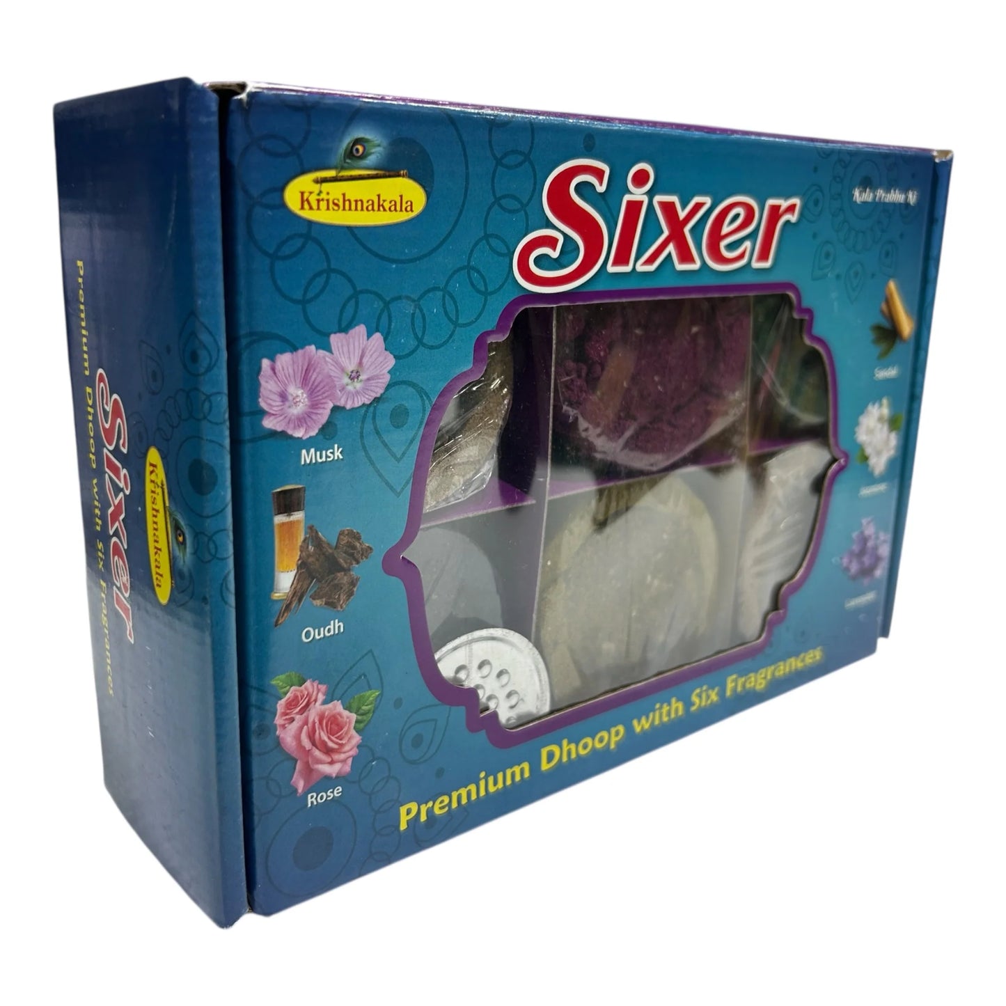 Krishnakala SIXER Sambrani Cups (12 Cups)