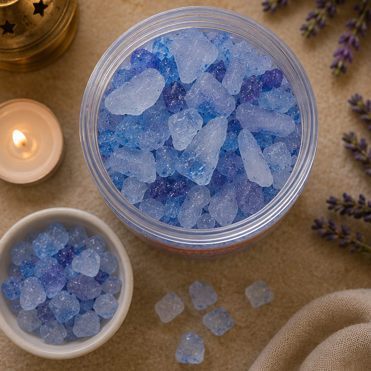 The Pooja Essentials - Lavender Bhimseni Camphor