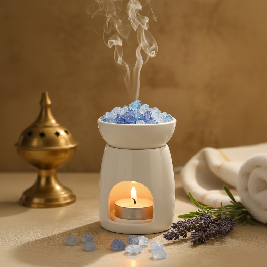 The Pooja Essentials - Lavender Bhimseni Camphor