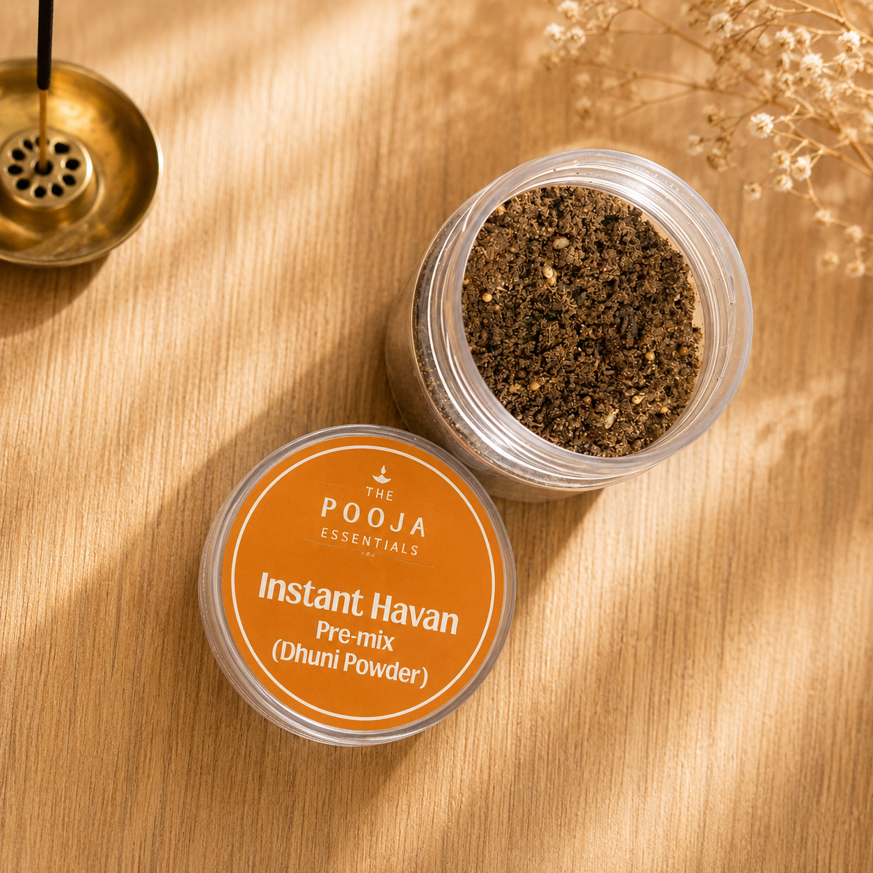 The Pooja Essentials - instant Hawan Premix -Dhuni Powder (30 gms)