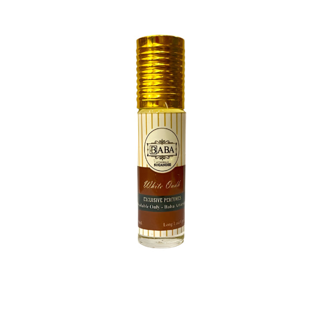 Baba Attarwala White Oudh Roll On Attar (6 ml)