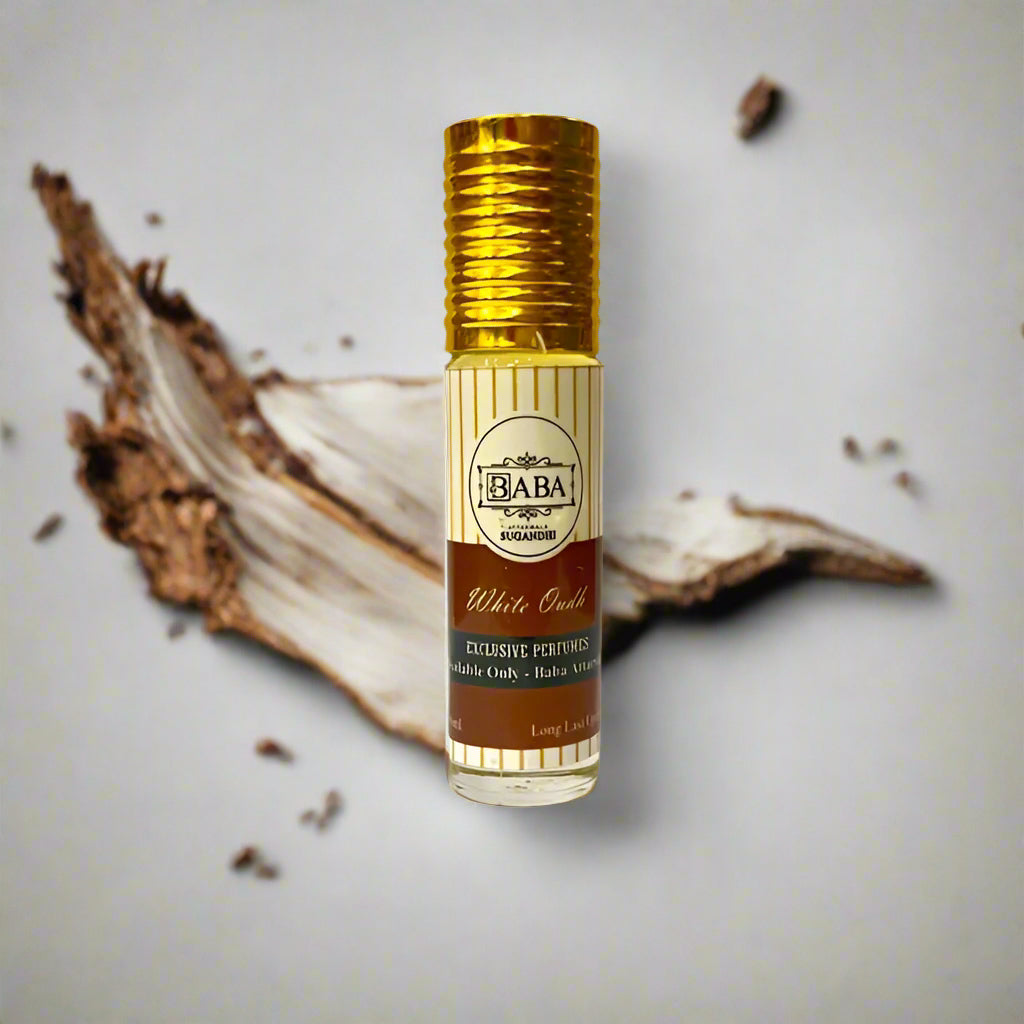 Baba Attarwala White Oudh Roll On Attar (6 ml)