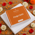 The Pooja Essentials Pooja cloth (White 1.25 m)