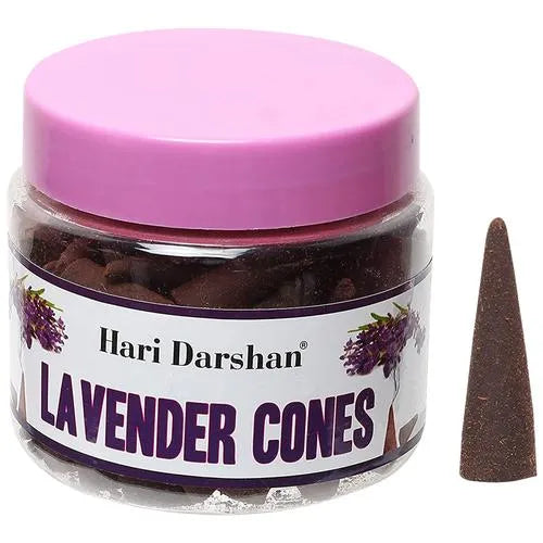 Hari Darshan LAVENDER CONES Jar (125 gms)