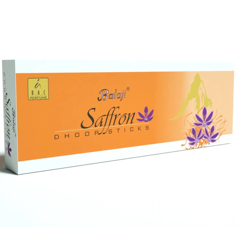 Balaji SAFFRON Dhoop Sticks (10 sticks)