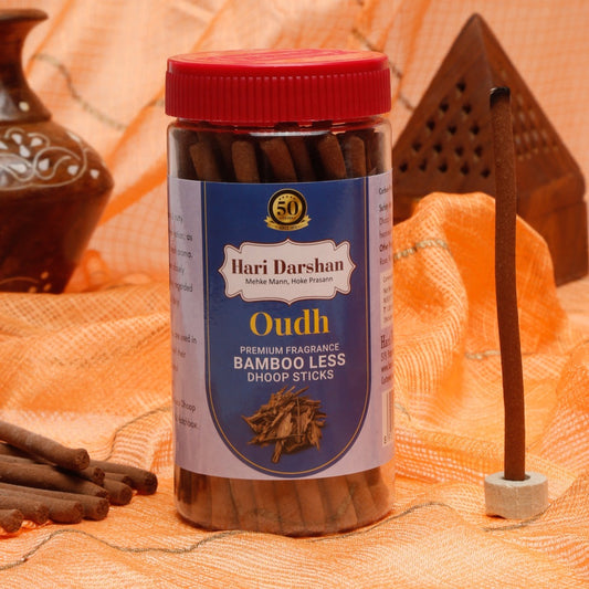 Hari Darshan OUDH Premium Fragrance Bamboo less Dhoop Sticks (125 gms)