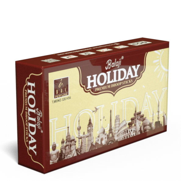 Balaji HOLIDAY Premium Wet Dhoop Sticks (10 stick)
