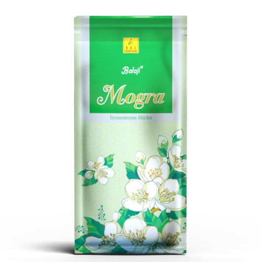 Balaji MOGRA Incense Sticks Zipper (140 gms)