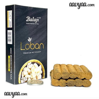 Balaji LOBAN Premium Wet Dhoop Sticks (10 sticks)