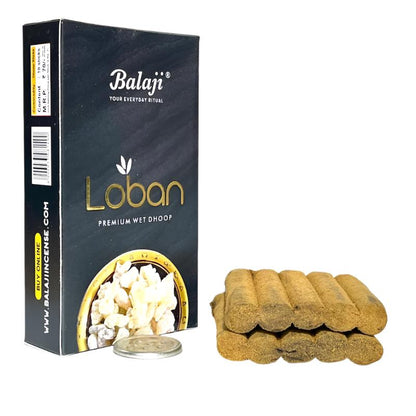 Balaji LOBAN Premium Wet Dhoop Sticks (10 sticks)