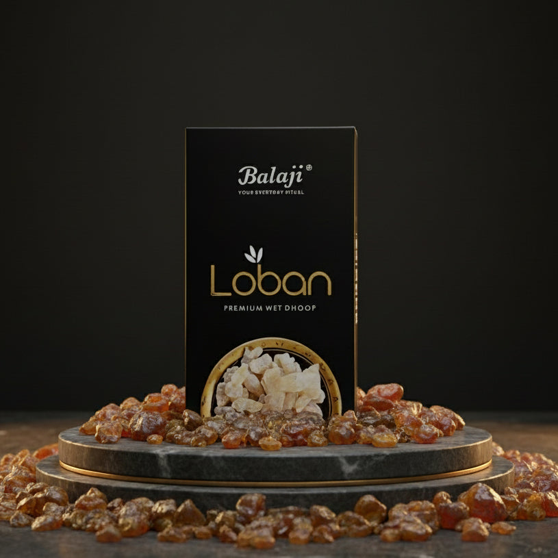 Balaji LOBAN Premium Wet Dhoop Sticks (10 sticks)