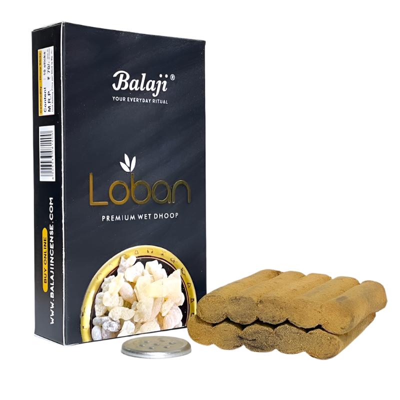 Balaji LOBAN Premium Wet Dhoop Sticks (10 sticks)