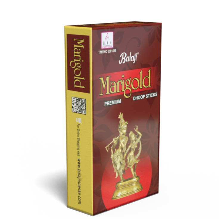 Balaji MARIGOLD Premium Wet Dhoop Sticks (100 gms)