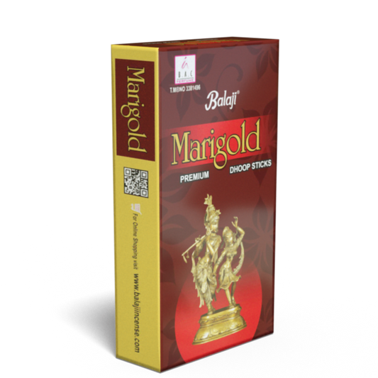 Balaji MARIGOLD Premium Wet Dhoop Sticks (100 gms)
