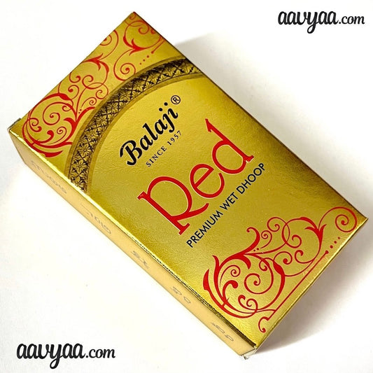 Balaji RED Premium Wet Dhoop (10 sticks)