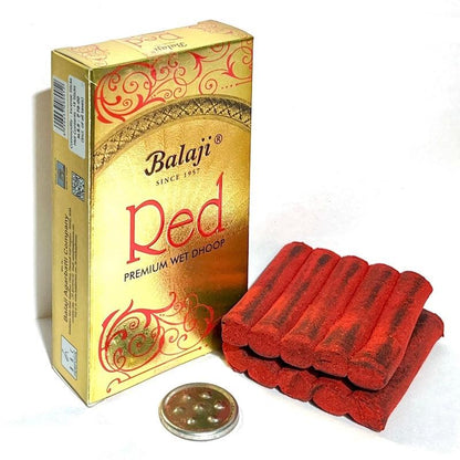 Balaji RED Premium Wet Dhoop (10 sticks)