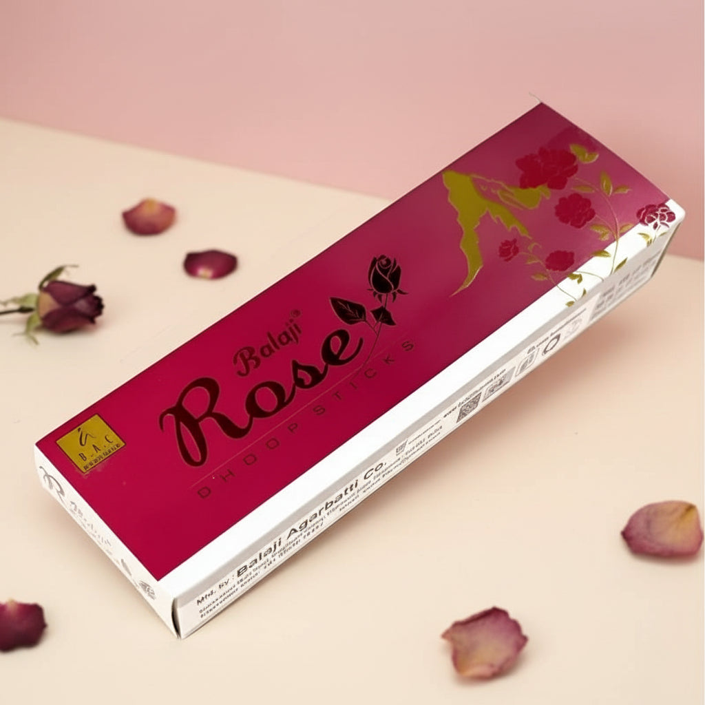 Balaji ROSE Dhoop Sticks (10 Stick)