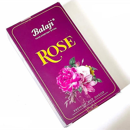 Balaji ROSE Premium Wet Dhoop Sticks (10 sticks)