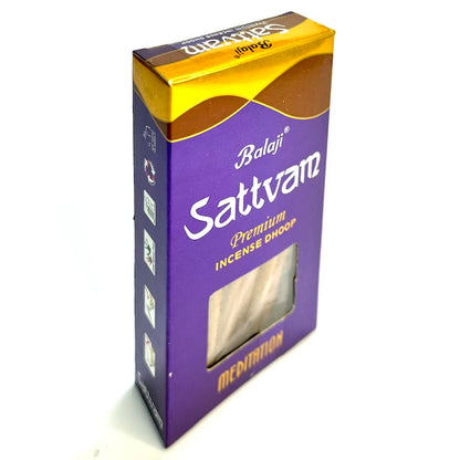 Balaji SATTVAM MEDITATION Premium Dhoop Sticks