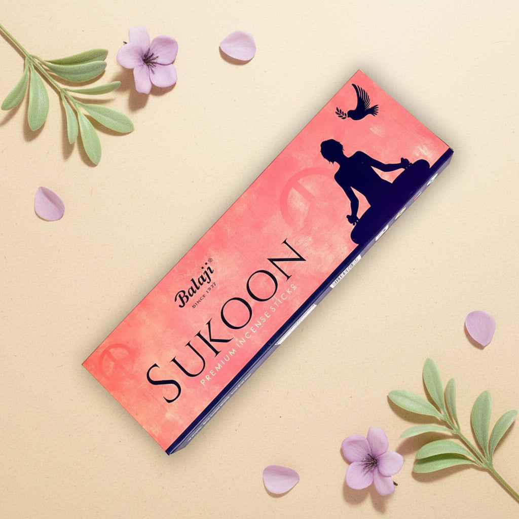 Balaji SUKOON Premium Incense Sticks (50 gms)