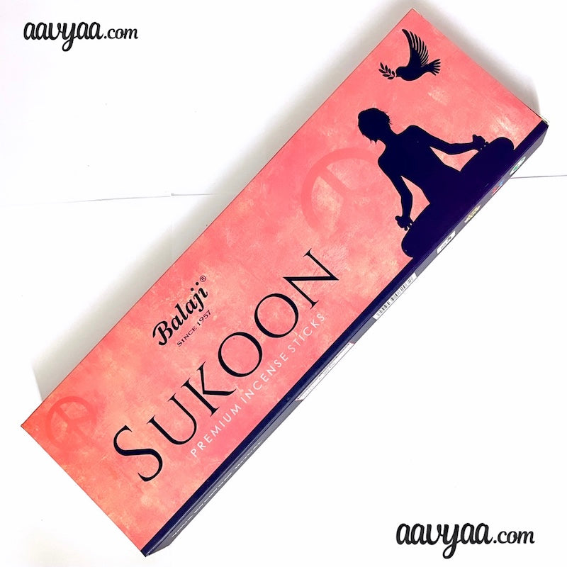 Balaji SUKOON Premium Incense Sticks (50 gms)