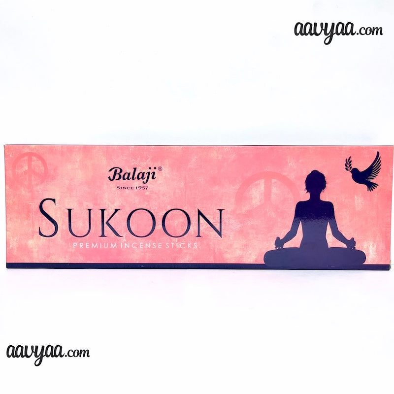 Balaji SUKOON Premium Incense Sticks (50 gms)