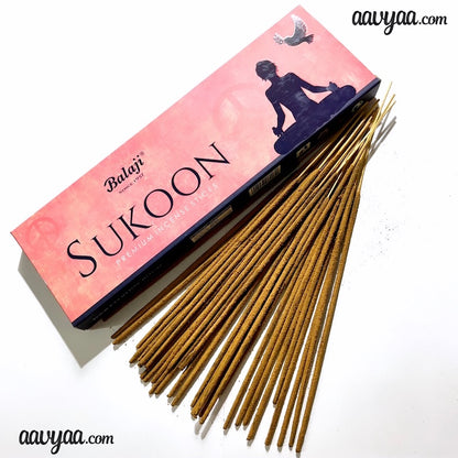 Balaji SUKOON Premium Incense Sticks (50 gms)