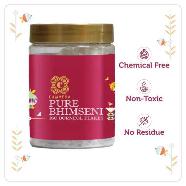 Camveda Pure Bhimseni Camphor (250 gms)