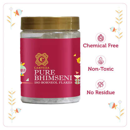 Camveda Pure Bhimseni Camphor (250 gms)