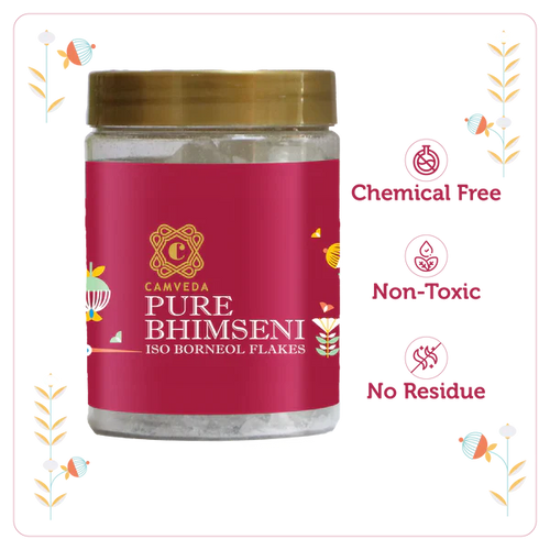 Camveda Pure Bhimseni Camphor (500 gms)
