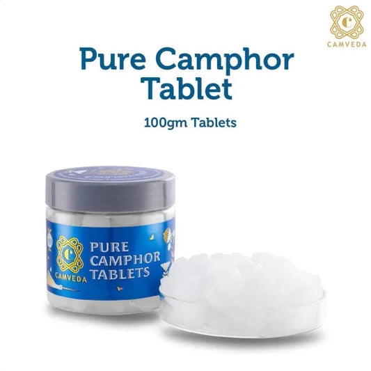 Camveda Pure Camphor Tablets (50 gms)