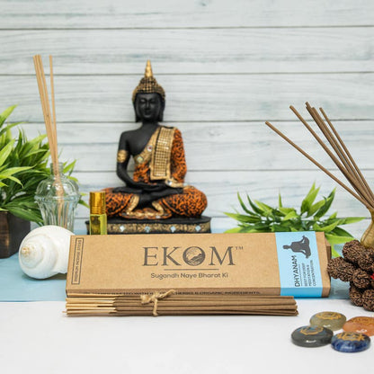 Ekom DHAYANAM Premium Incense Sticks (42 sticks)