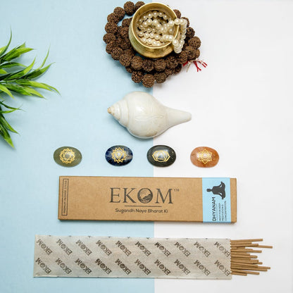 Ekom DHAYANAM Premium Incense Sticks (42 sticks)