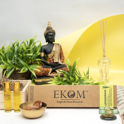 Ekom LEMONGRASS Premium Incense Sticks (42 sticks)