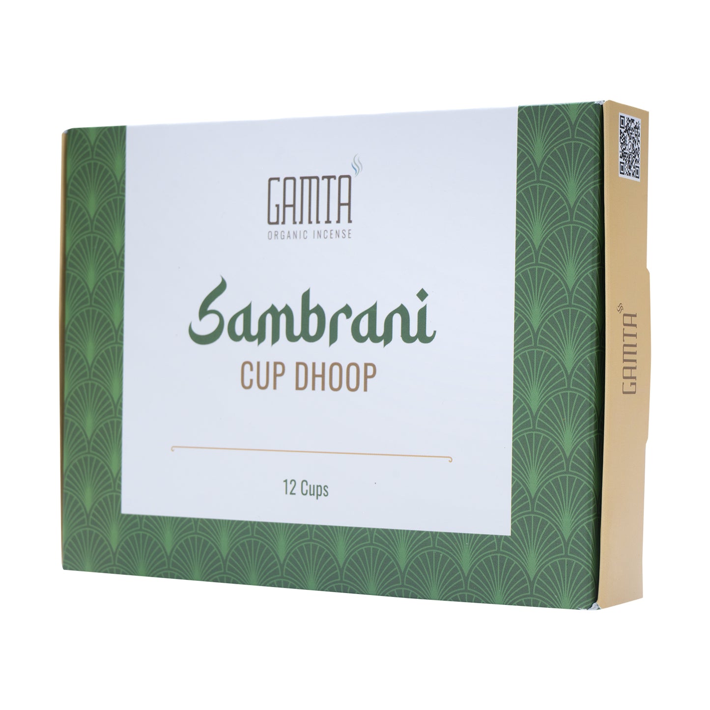 Gamta SAMBRANI Organic Cup Dhoop (12 cups)
