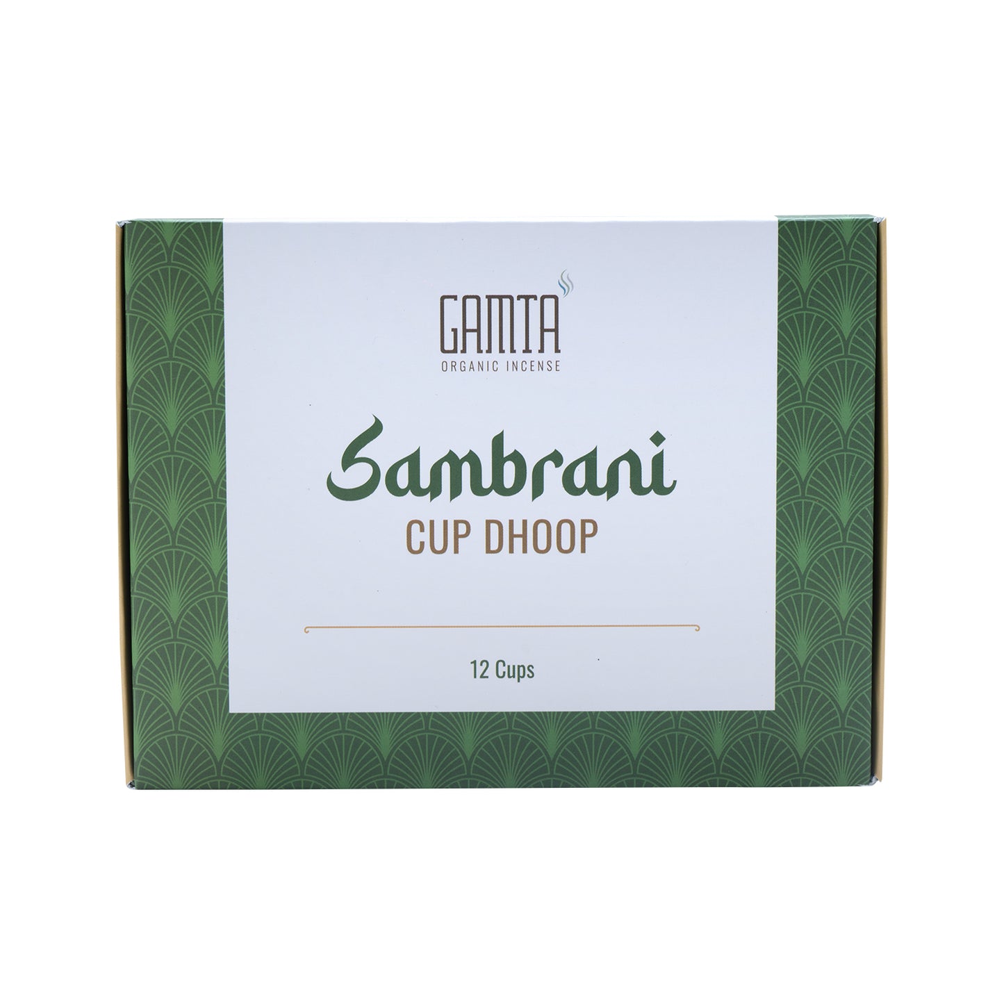 Gamta SAMBRANI Organic Cup Dhoop (12 cups)