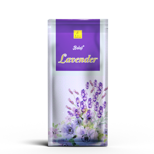 Balaji LAVENDER Incense Sticks Zipper (140 gms)